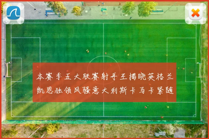本赛季五大联赛射手王揭晓英格兰凯恩独领风骚意大利斯卡马卡紧随其后
